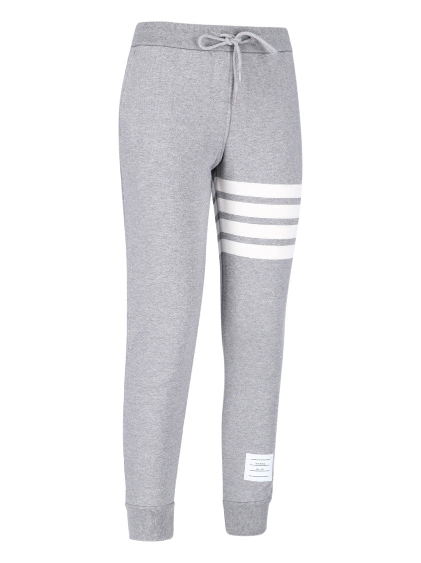 Thom Browne "4-Bar" Track Pants – Grey