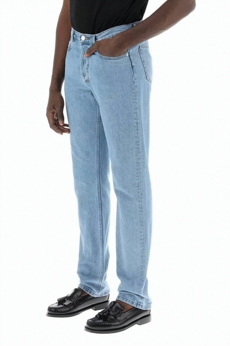 A.P.C. Classic Straight-Leg Denim Trousers With 5-Pocket Design