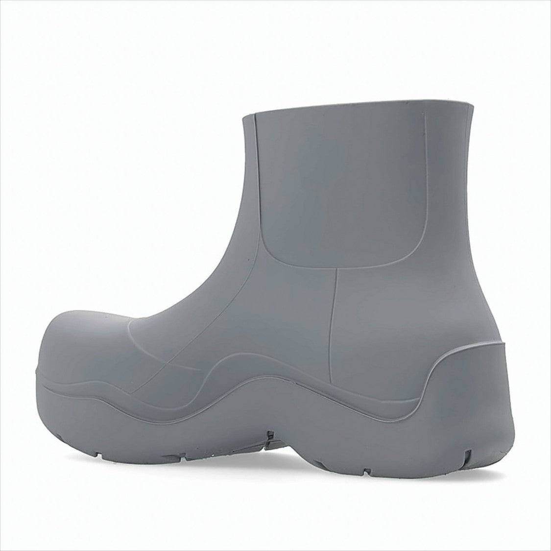 Bottega Veneta Matte Rubber Ankle Boots