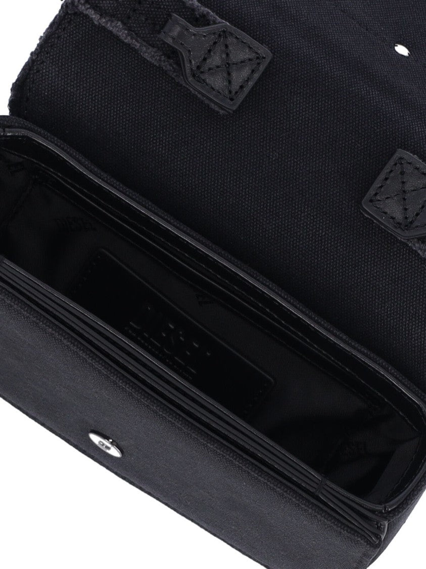 Diesel "1Dr" Shoulder Bag – Black