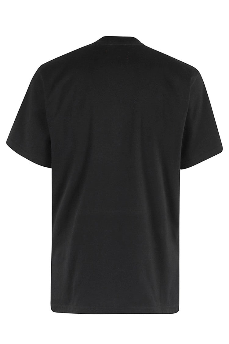 Liberal Youth Ministry 90S Logo Black T-Shirt With Ribbed Crew Neck