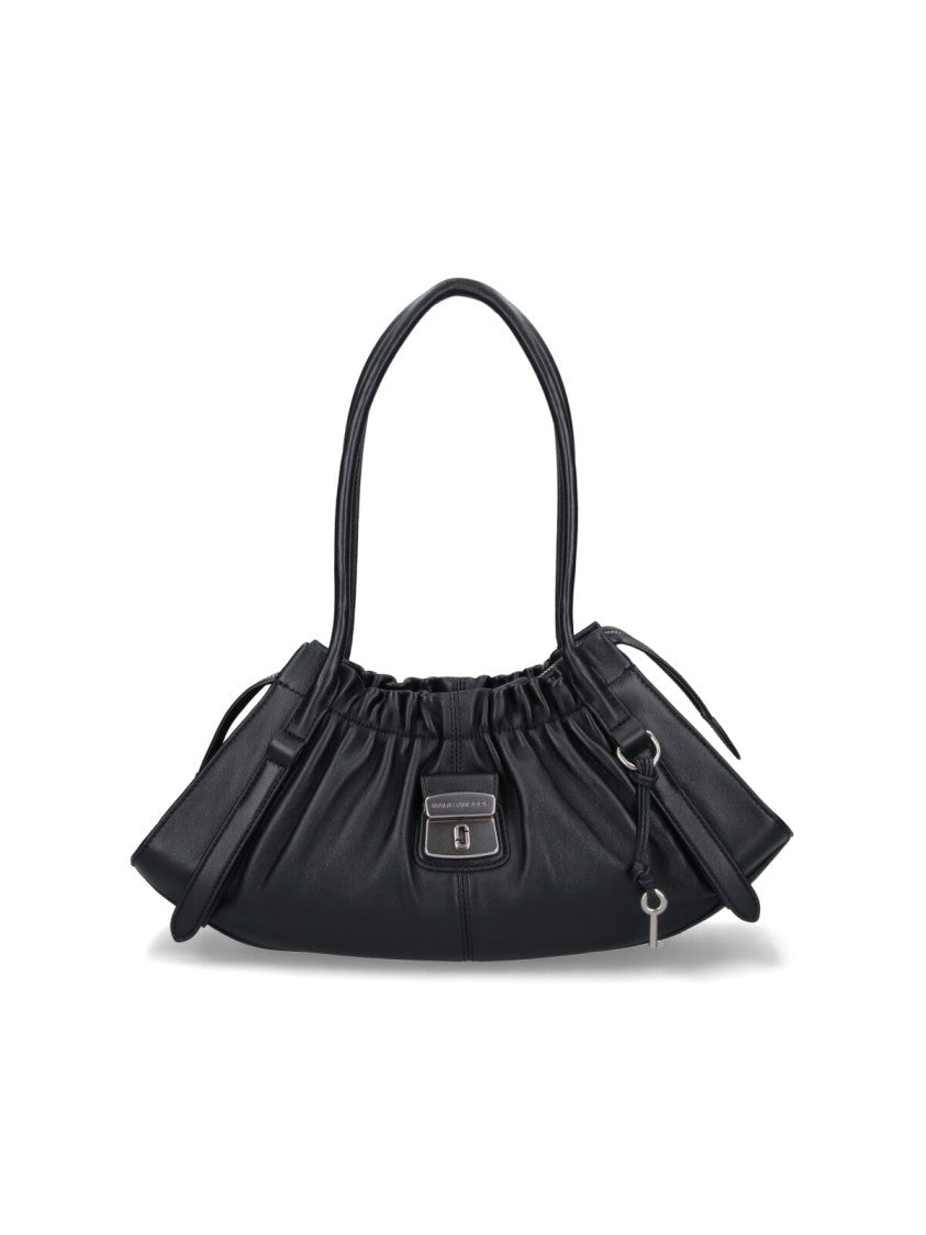 Marc Jacobs Black The Christina Gathered Suede Bag