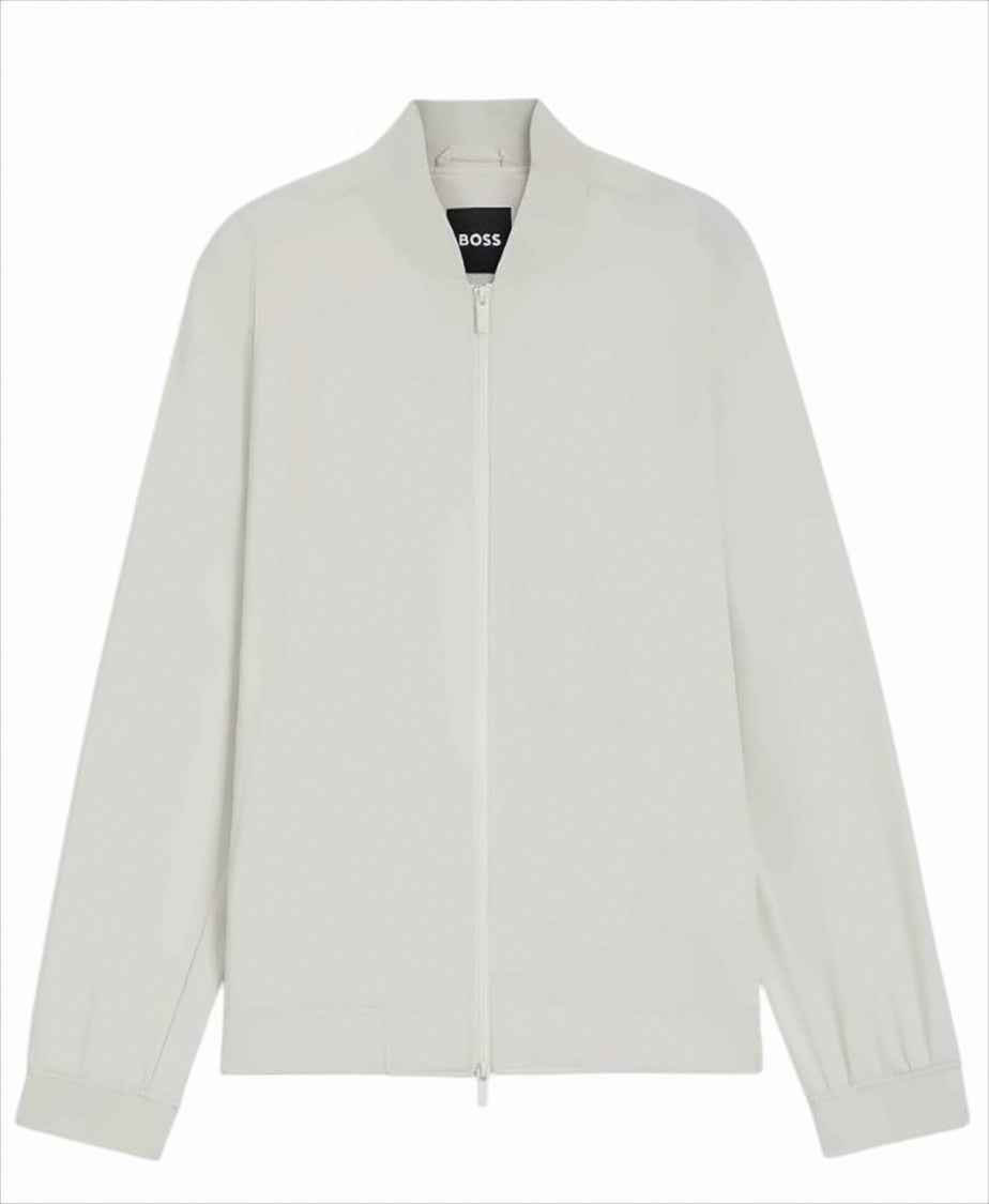 Boss Water-Repellent Jacket In High-Performance Stretch Fabric