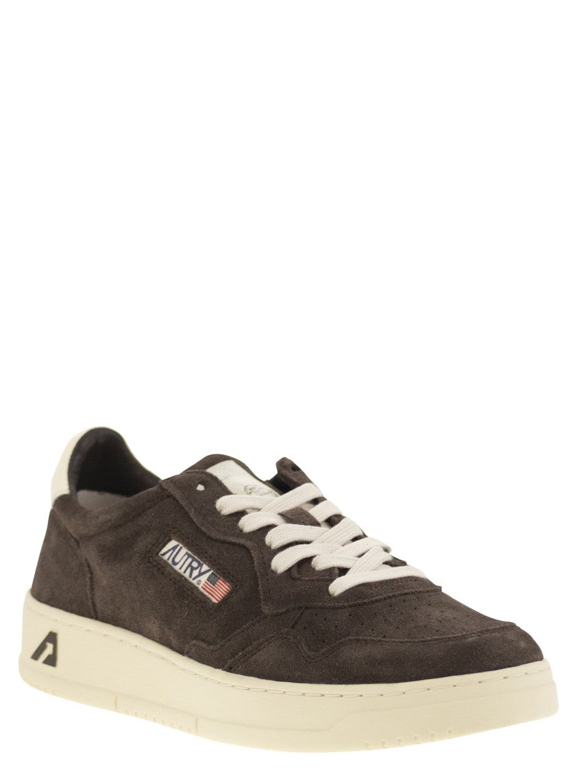 Autry Medalist Low - Suede Sneakers