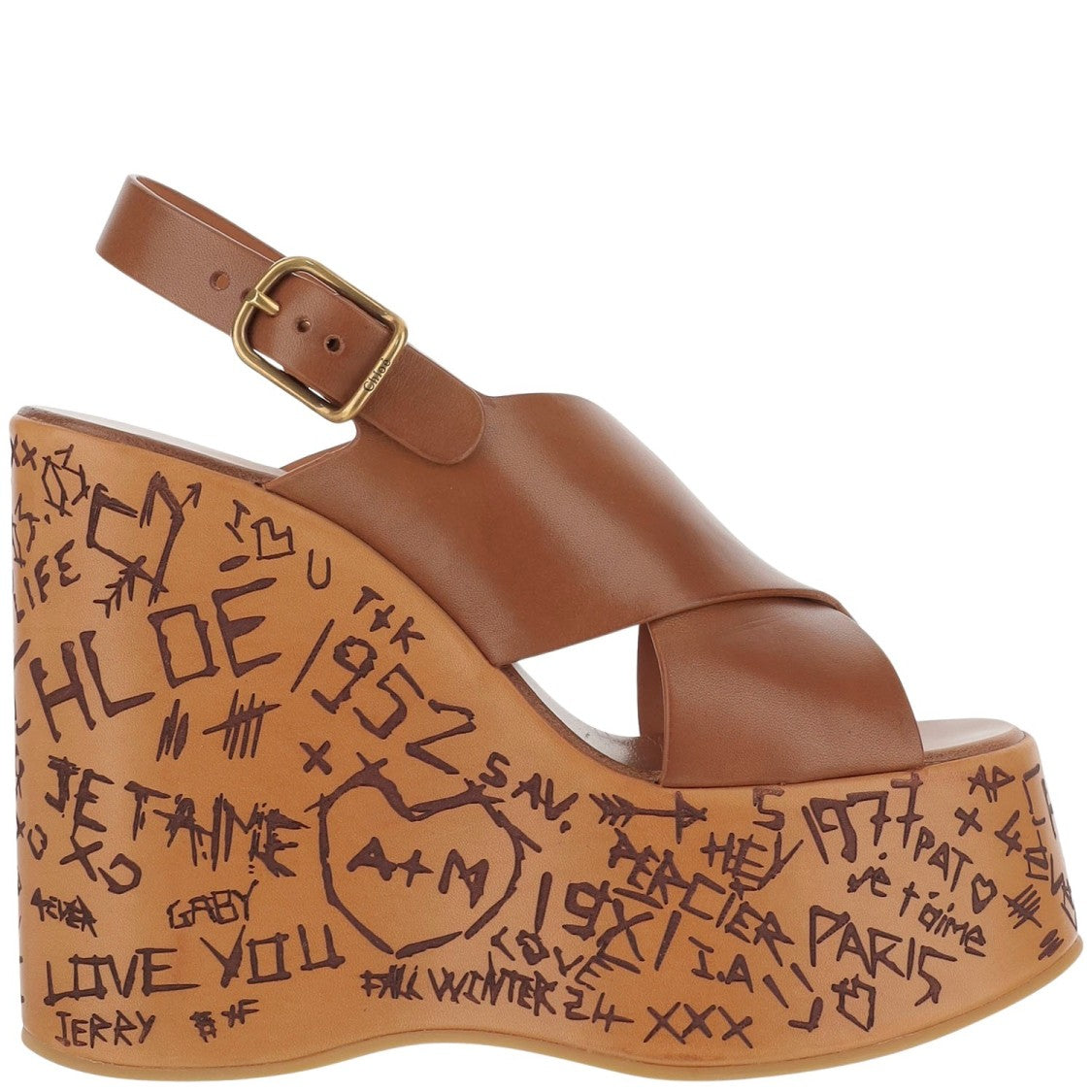Chloé Maxime Wedge Sandals