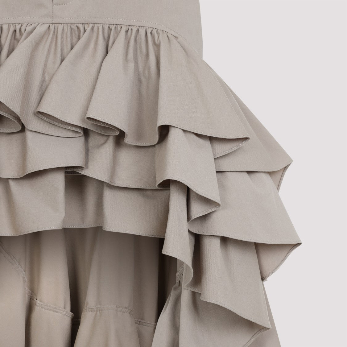 Moschino Beige Cotton Long Skirt