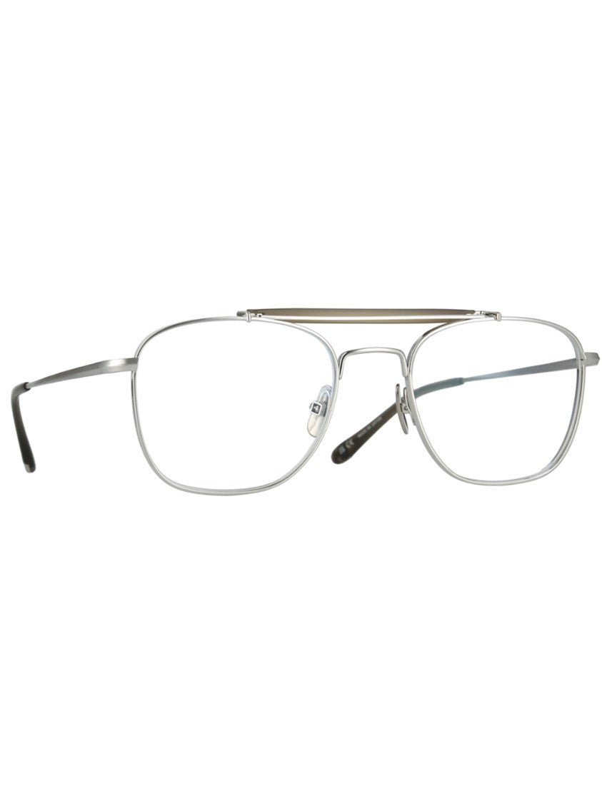 Yellows Plus Sleek Black Metal Optical Frames With Rectangular Lenses