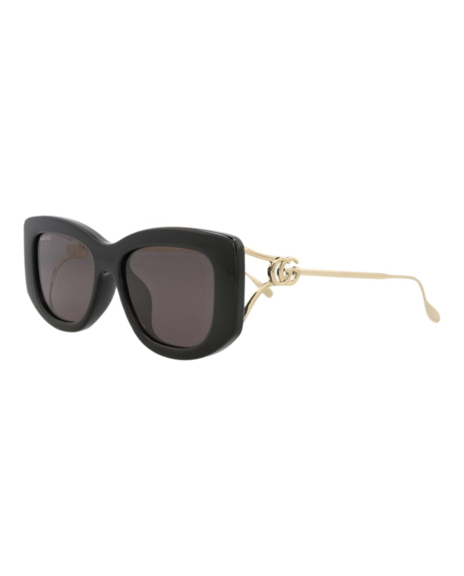 Gucci Square-Frame Injection Sunglasses