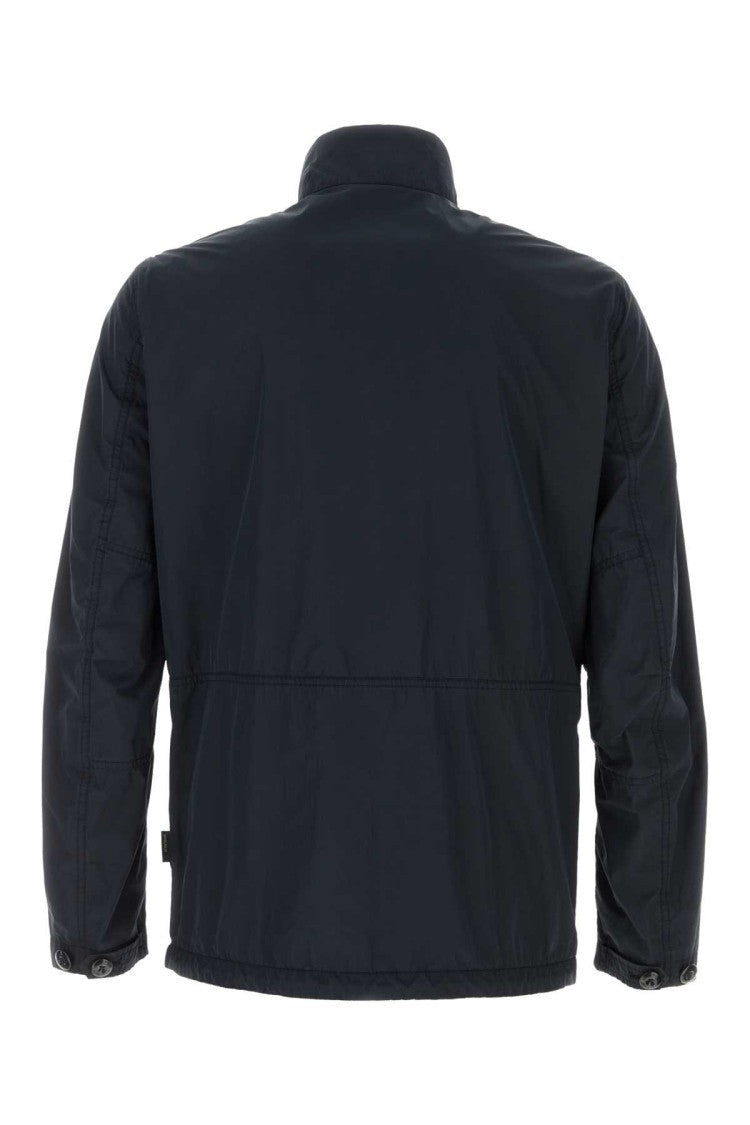 Woolrich Navy Blue Polyester Urban Field Jacket