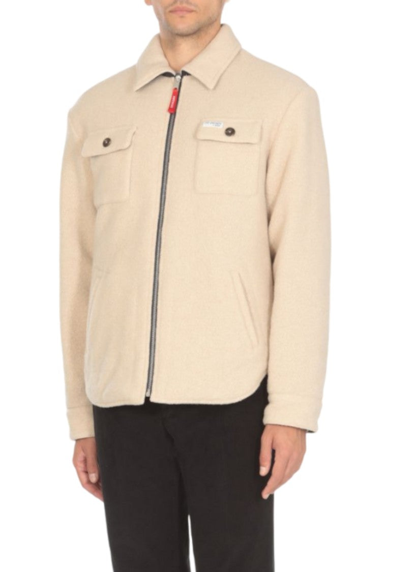 Fay Men's Casual Jacket With Textured Fabric