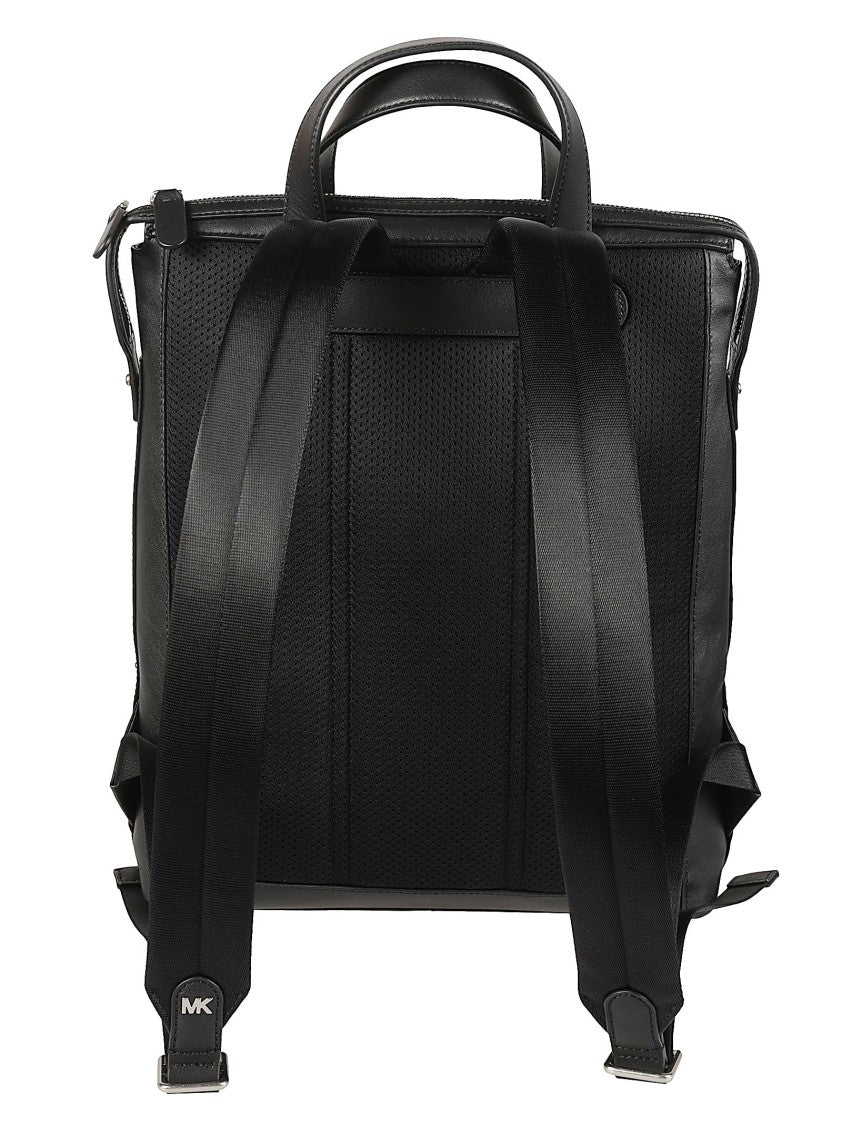 Michael Kors Nicholas Top Handle Leather Backpack