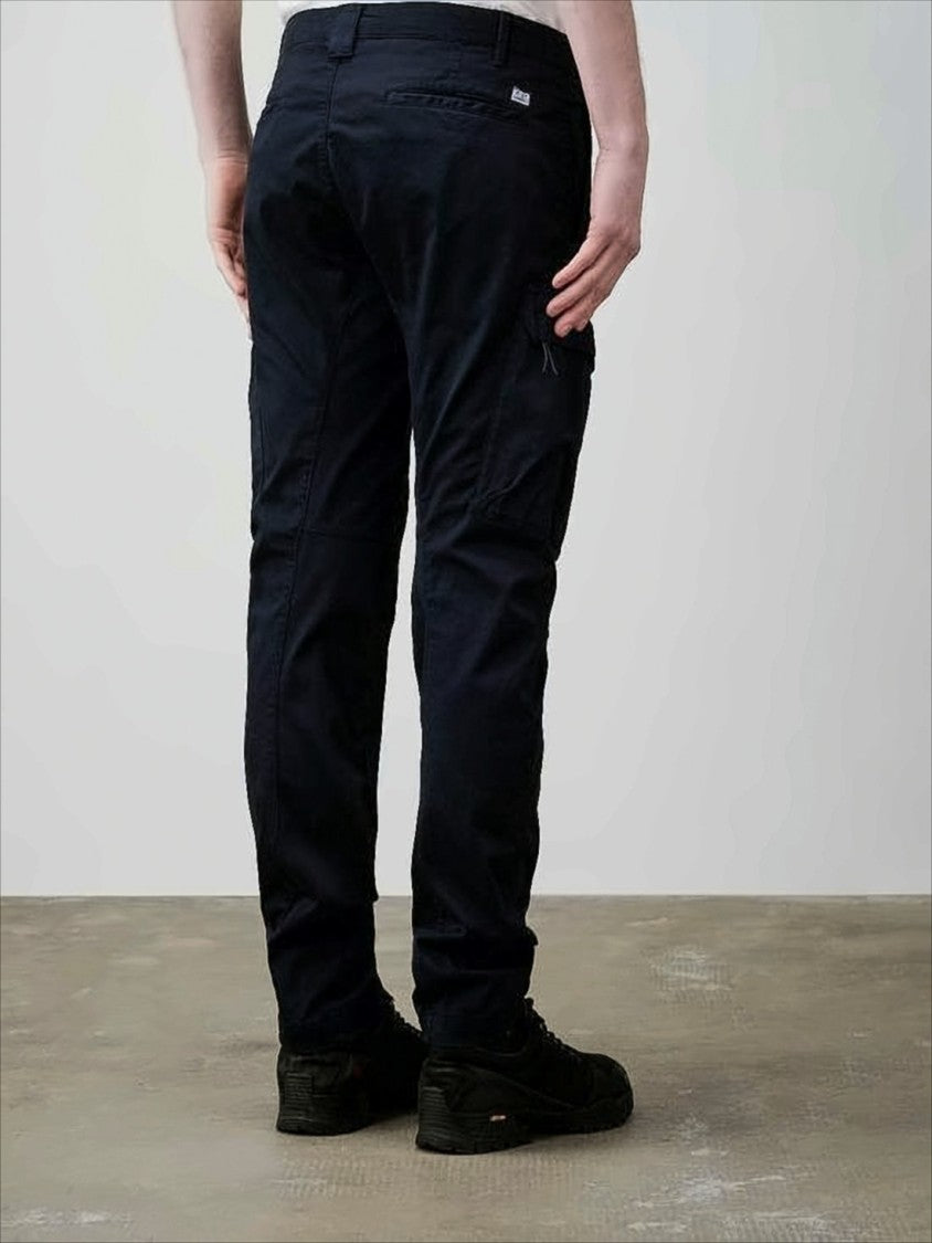 C.P. Company Cargo-Style Straight Pants With Tailored Silhouette