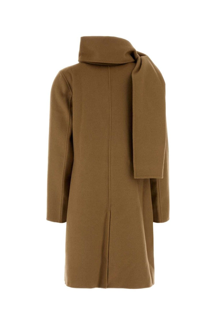 Michael Michael Kors Camel Wool Blend Coat