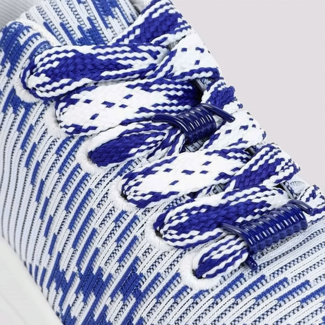 Burberry Woven Textile Sneakers With Distinctive Checkered Pattern