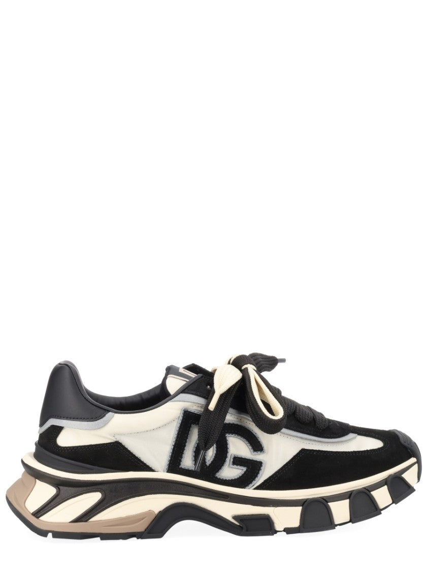 Dolce & Gabbana Dg Country Road Layered Panels Sneakers