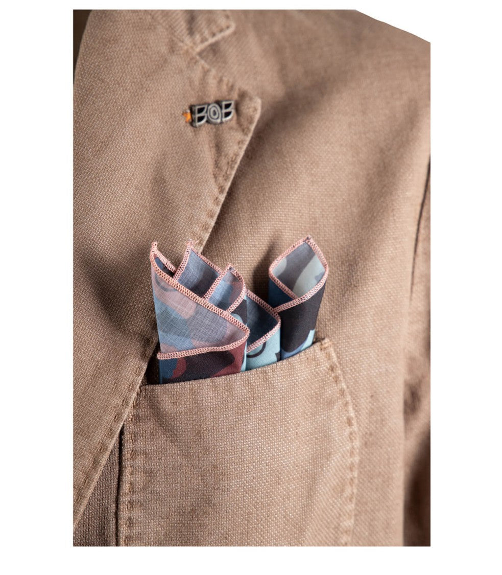 Bob Domi Beige Single-Breasted Jacket