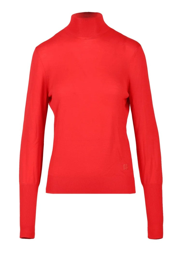Givenchy Wool Turtleneck - Red