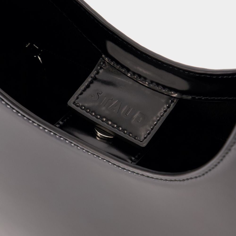 Staud Moon Shoulder Bag - Leather - Black