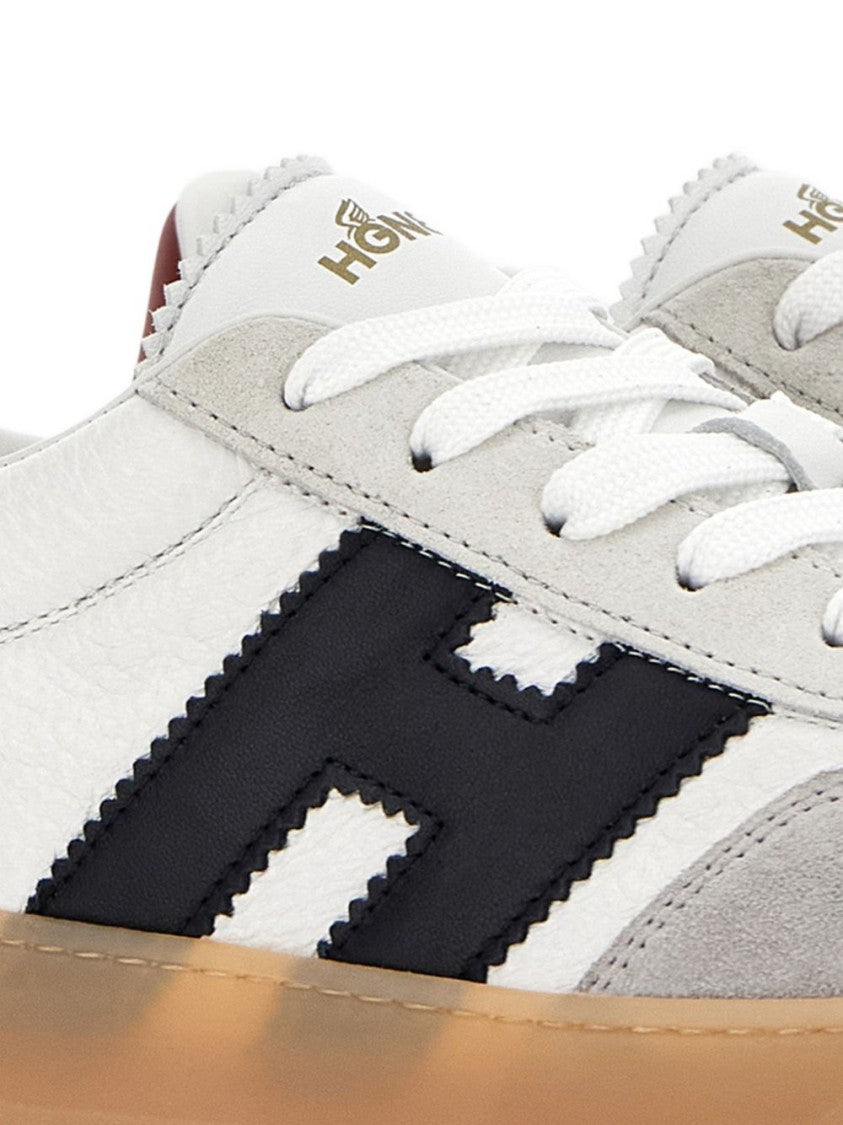 Hogan Low-Top Sneakers With Suede Overlays
