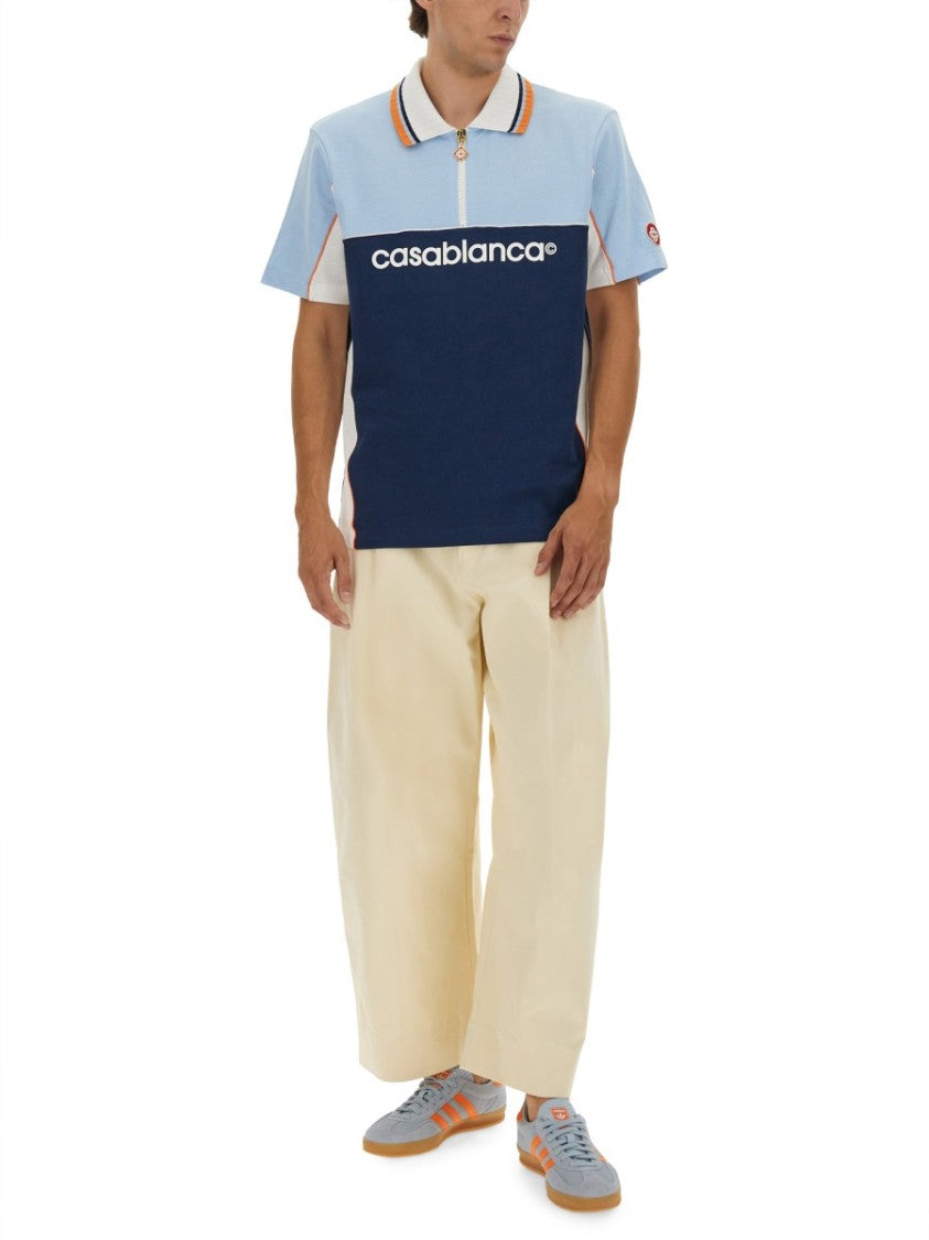 Casablanca Oversize Fit Polo Shirt
