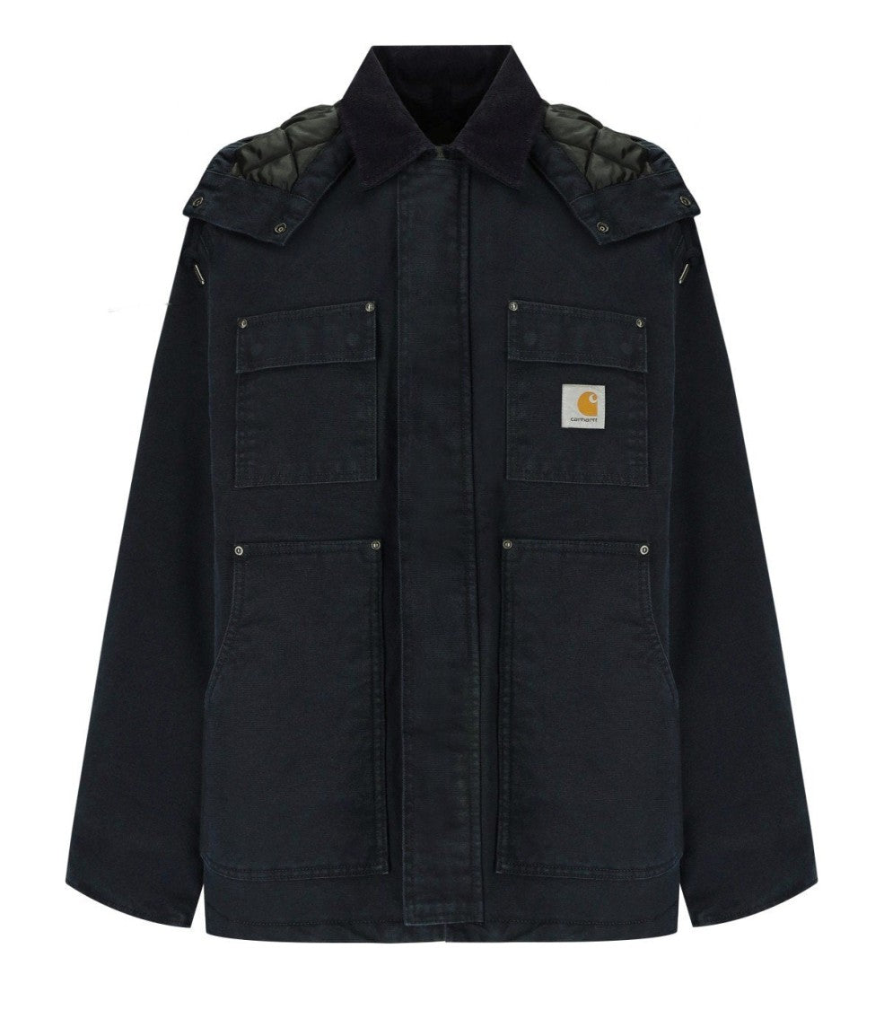 Carhartt Wip Ambel Blue Hooded Jacket