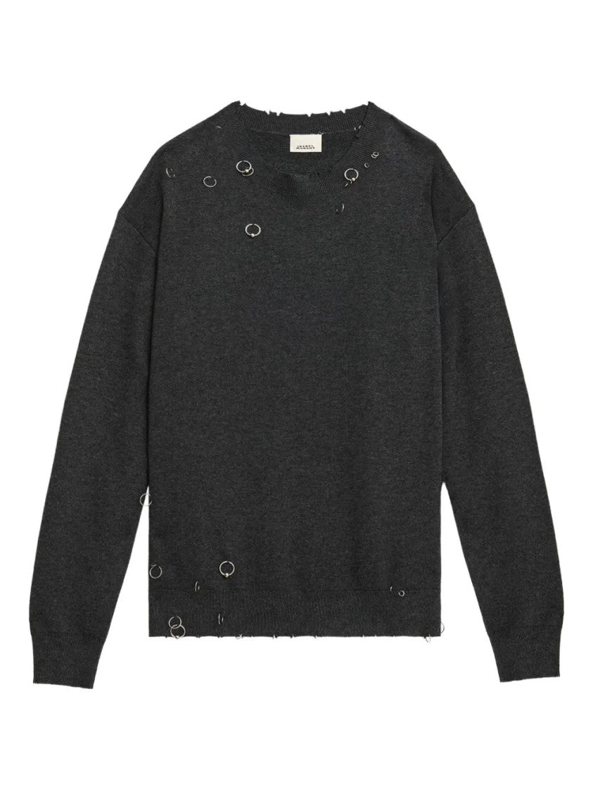 Isabel Marant Ring-Embellished Pullover