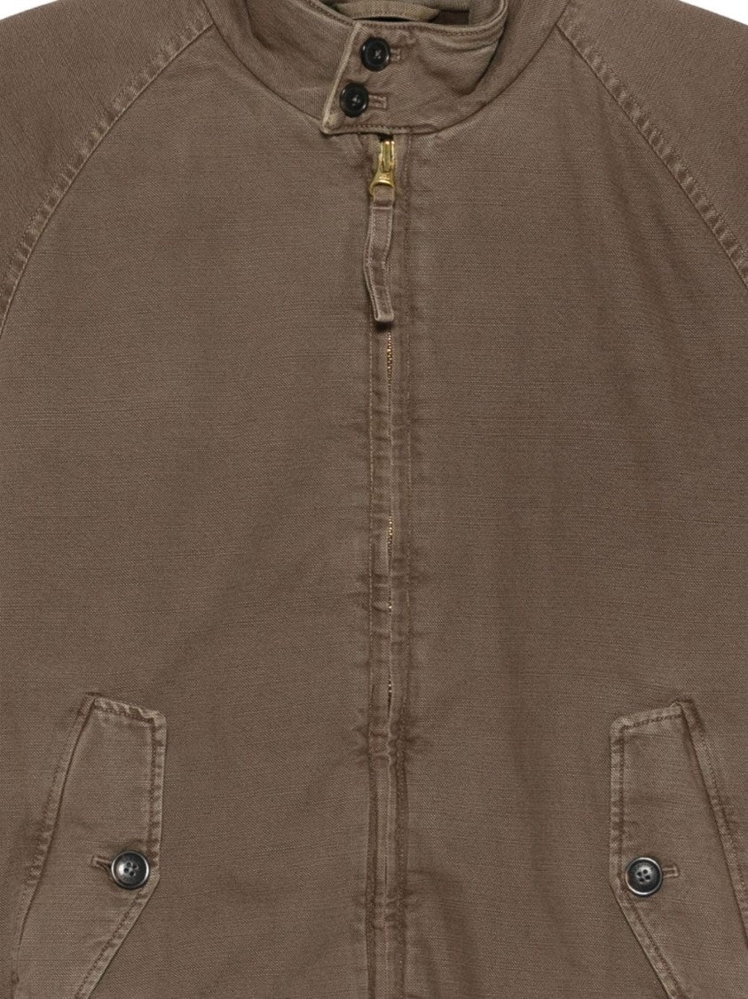 Baracuta Baracuta Green Bomber Jacket With Classic Design