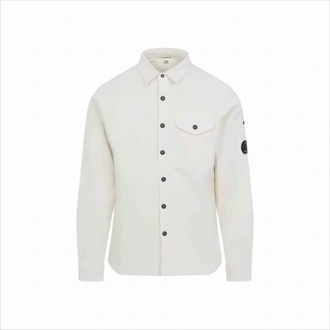 C.P. Company Long-Sleeved Shirt Jacket With Buttoned Front