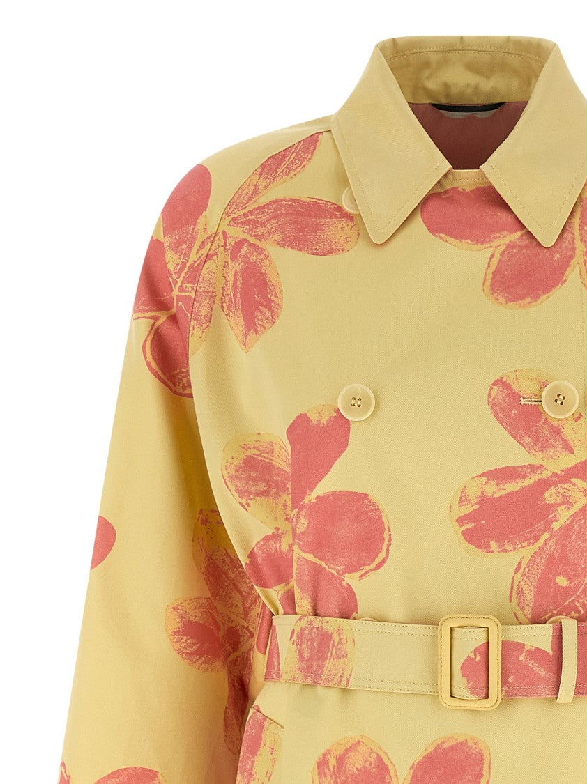 Max Mara 'Canasta' 'A Weekend With Anartist' Capsule Trench Coat
