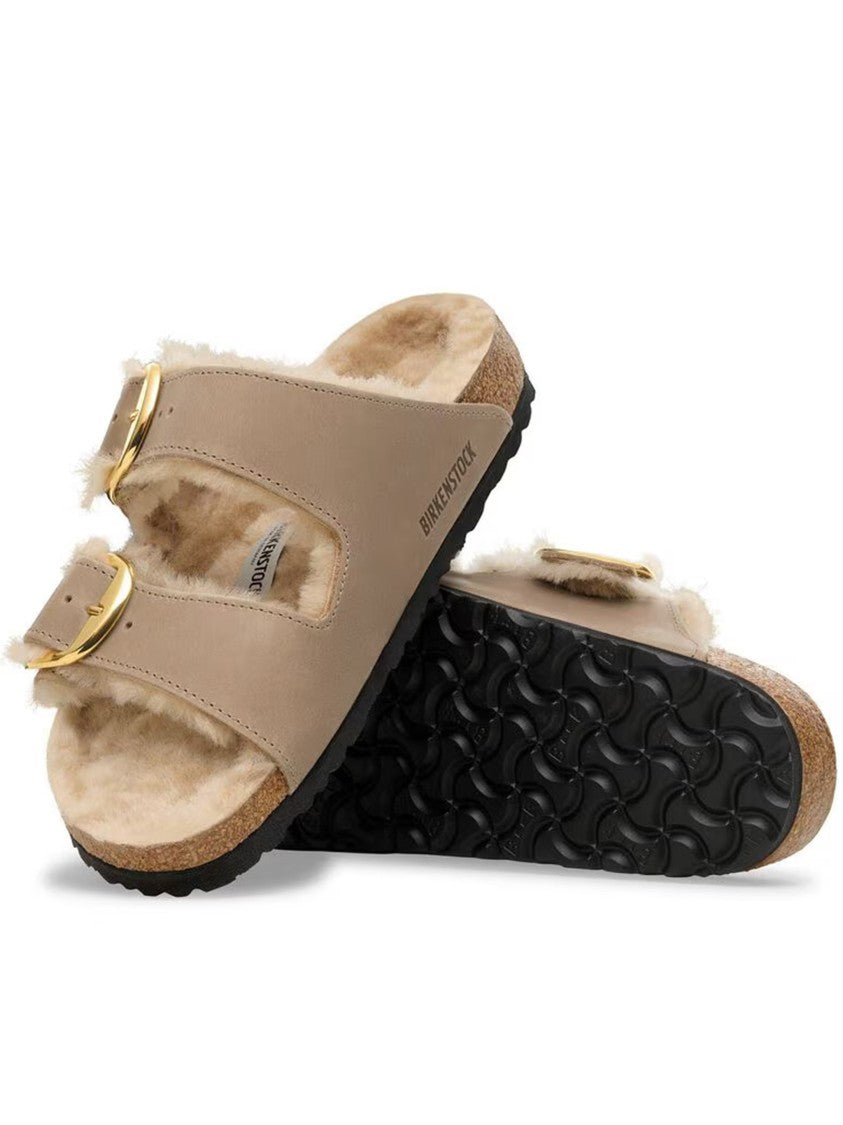 Birkenstock Arizona Big Buckle Shearling-Lined Sandals