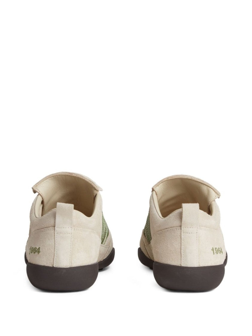 Dsquared2 Light Beige Suede Sneakers