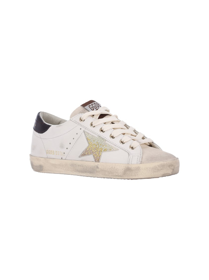 Golden Goose Low-Top Sneakers In Smooth Calf Leather