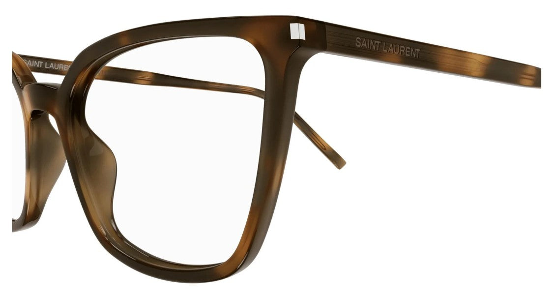 Saint Laurent Eyeglasses Sl 669 003 Havana Havana Transparent 54/18/145