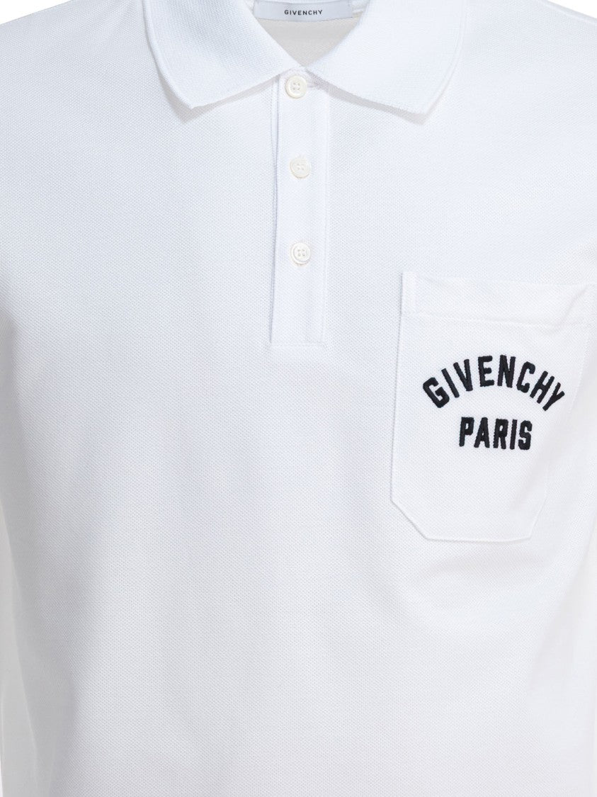 Givenchy Cotton Short-Sleeved Polo Shirt