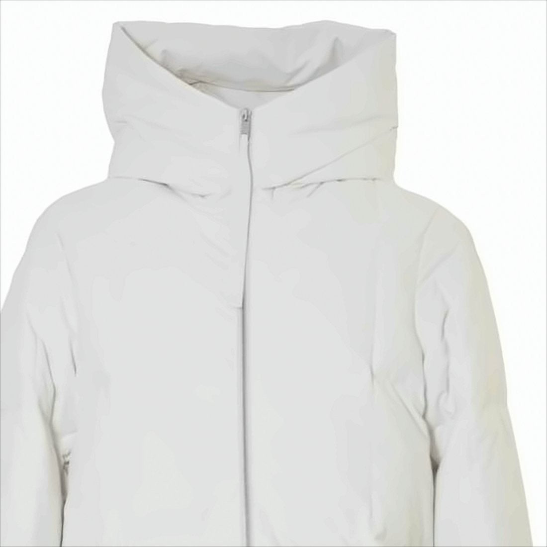 Jil Sander Boxy Cropped Padded Jacket With Structured Collar