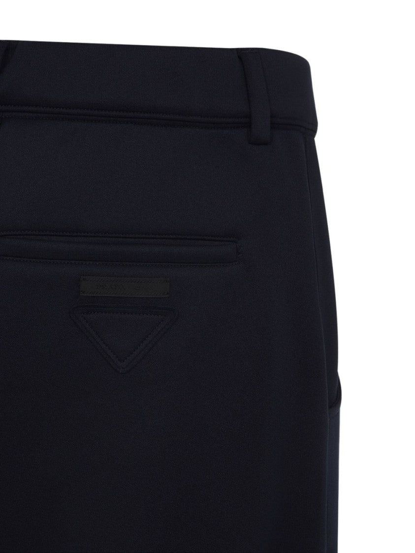 Prada Trousers With Tailored Silhouette And Minimalist Aesthetic