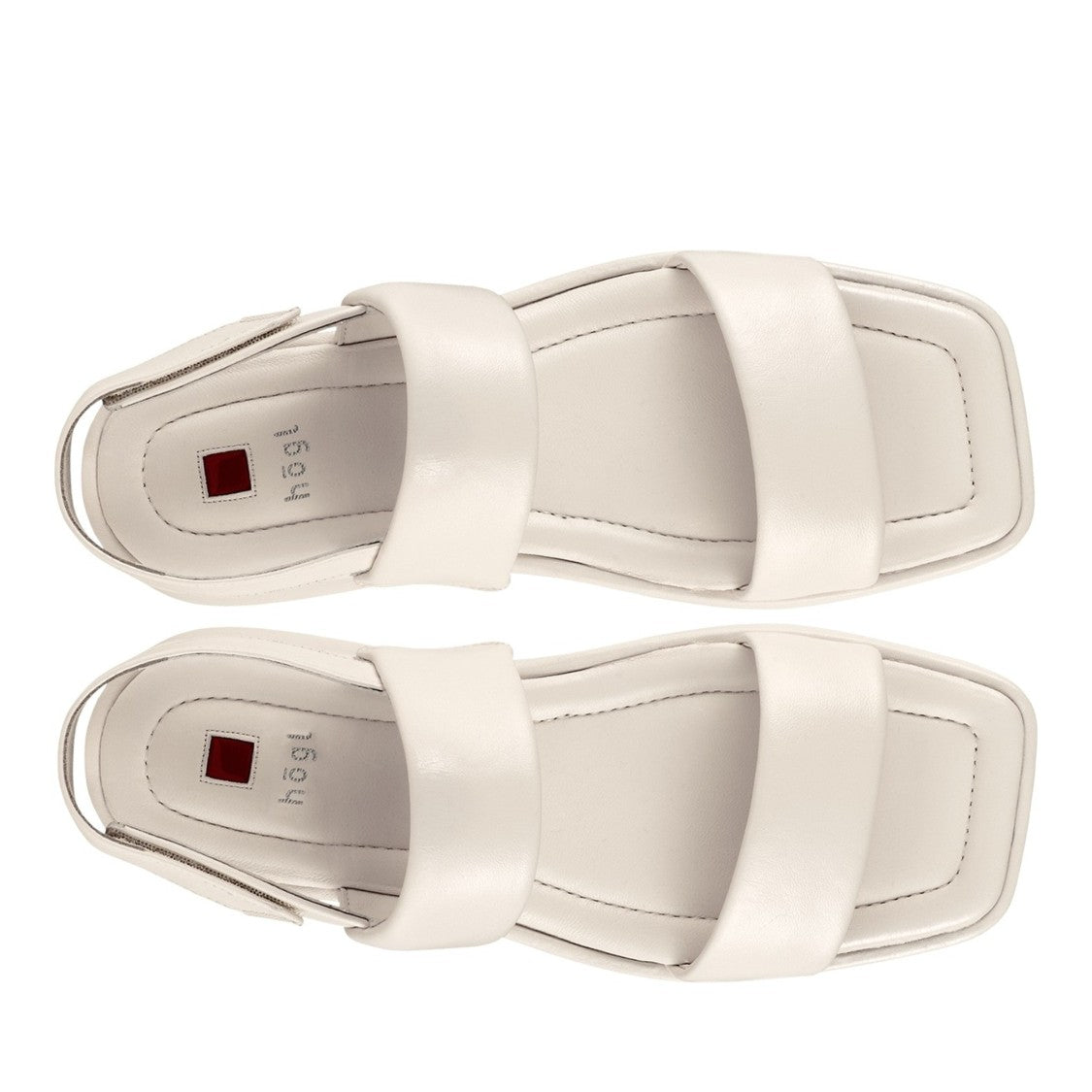 Högl Beige Lola Low Platform Sandals