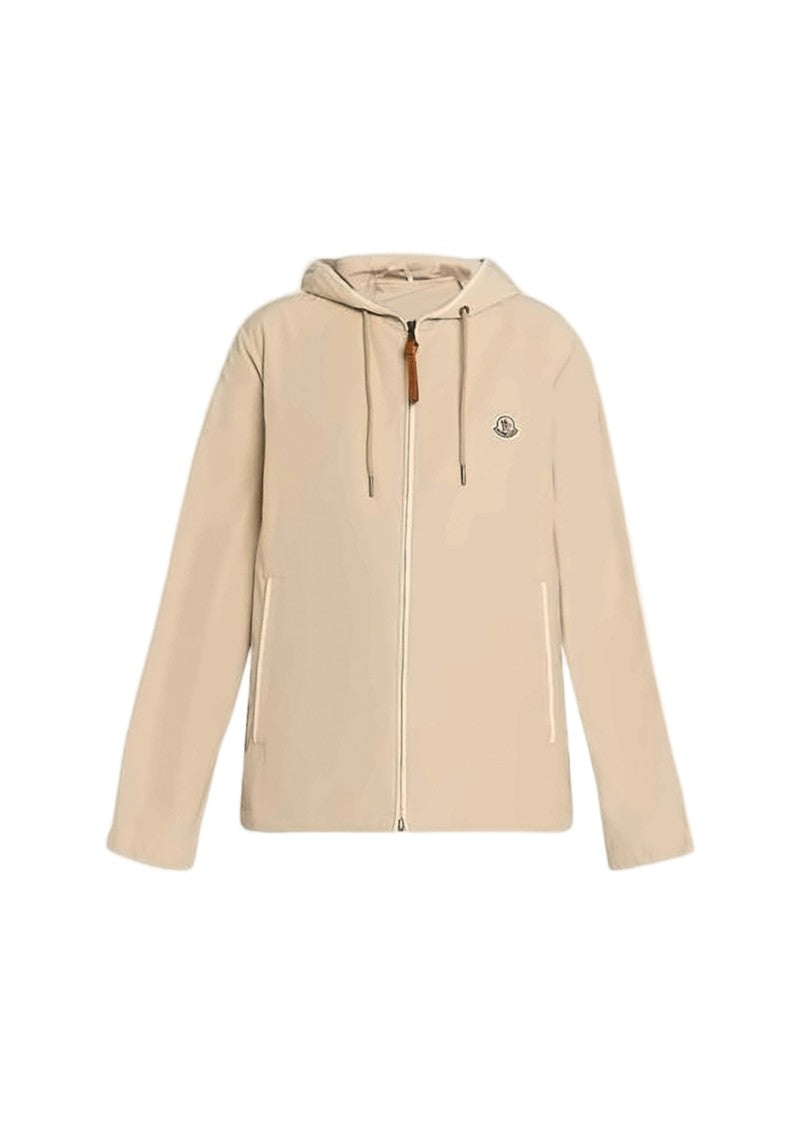 Moncler Minimalist Hooded Moncler Jacket With Subtle Piping
