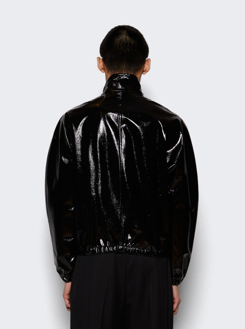 Courrèges Tracksuit Vinyl Jacket Black