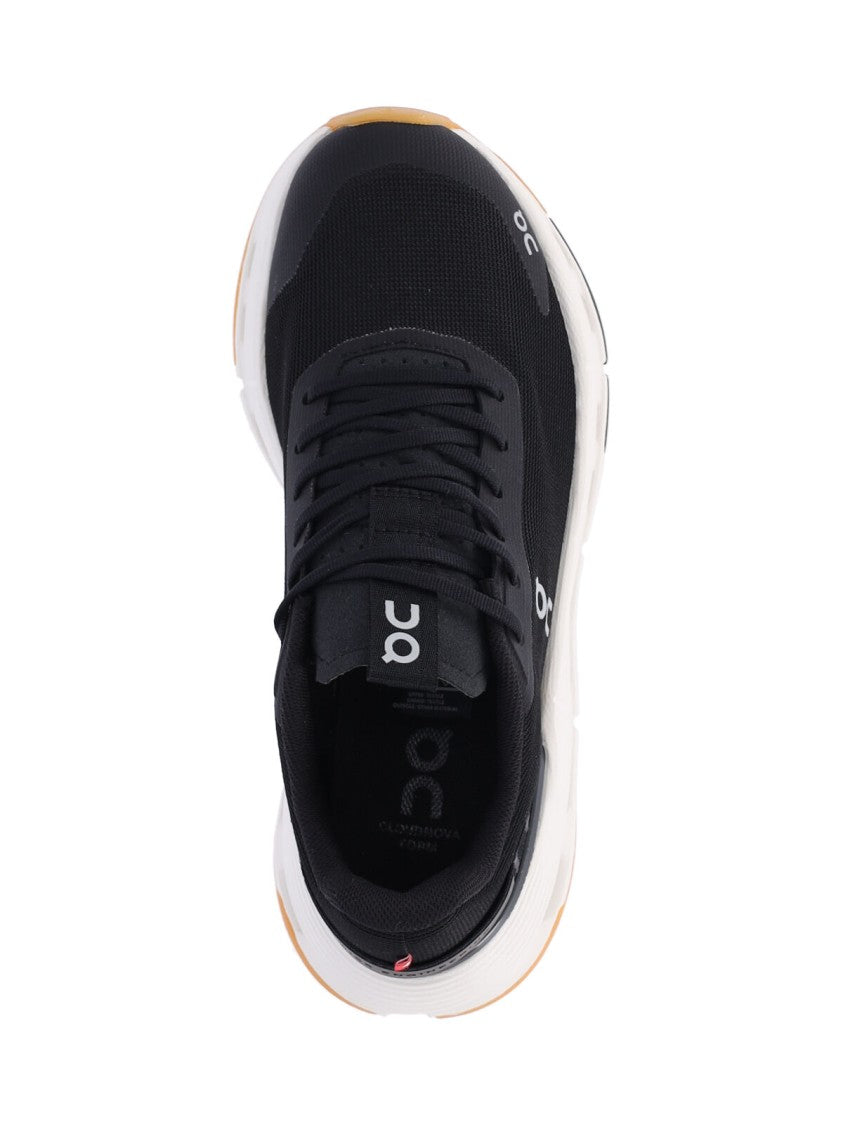 On Black Cloudnova Form 2 Fabric Sneakers