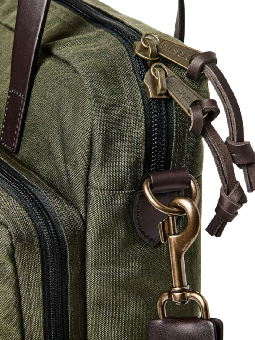 Filson Forest Green Dryden Zip Tote Bag