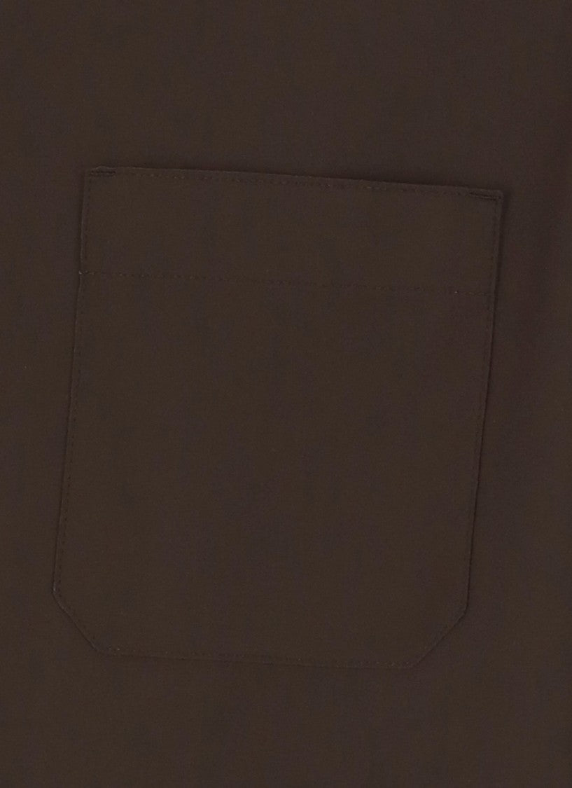 Herno Brown Shirt With Pockets