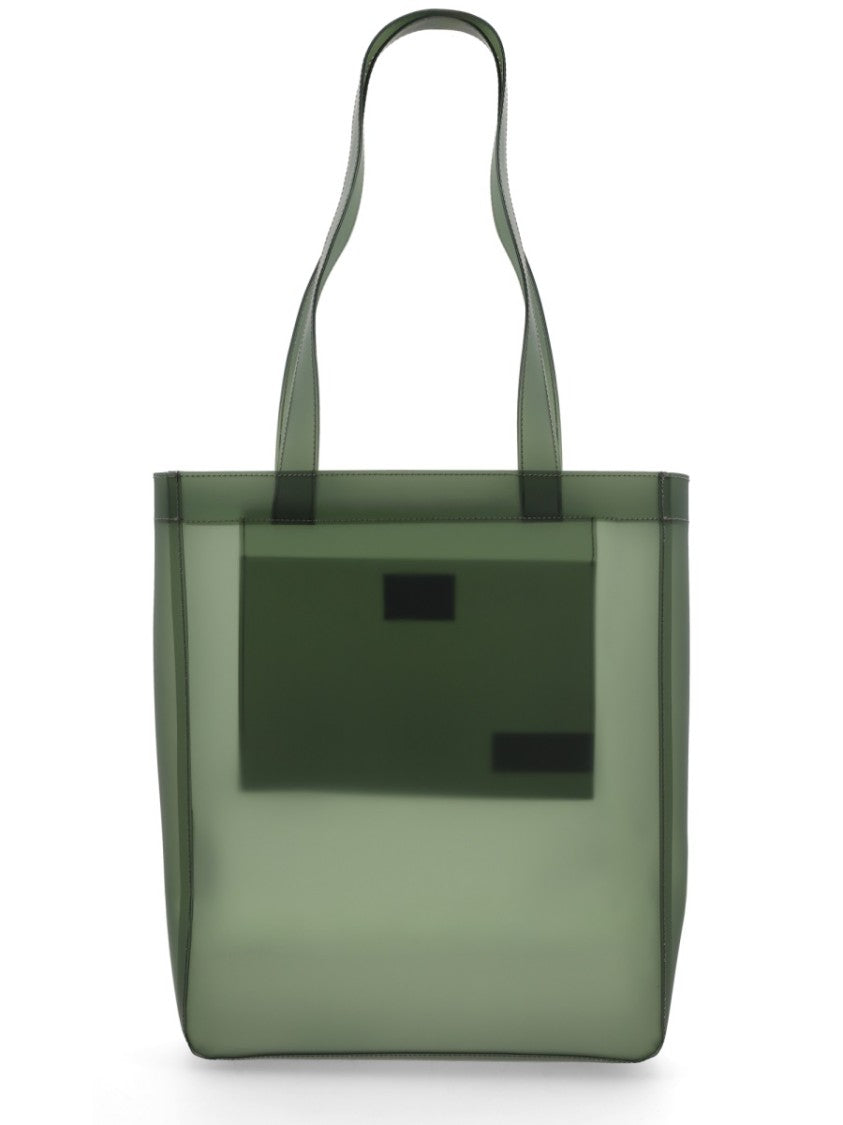 A.P.C. Neutrals Lou Translucentt Tote Bag