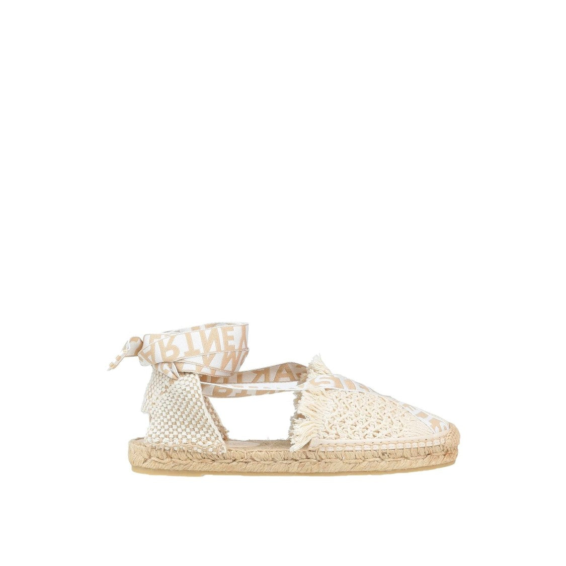 Stella Mccartney Logo Canvas Espadrilles