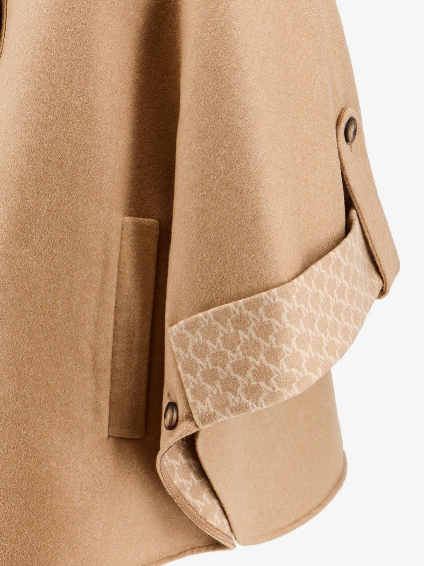 Max Mara Structured High-Collar Jacket With Button-Down Front