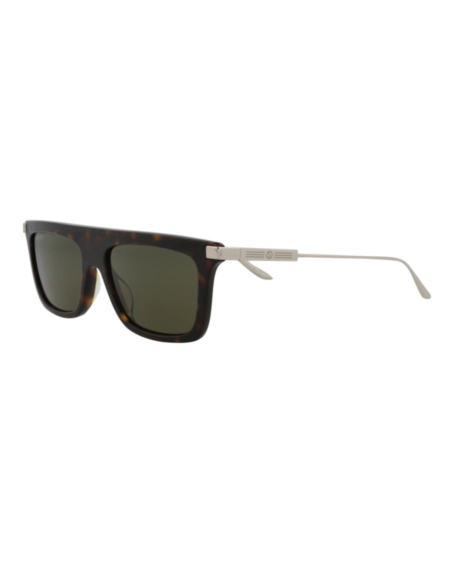 Gucci Square-Frame Recycled Acetate Sunglasses