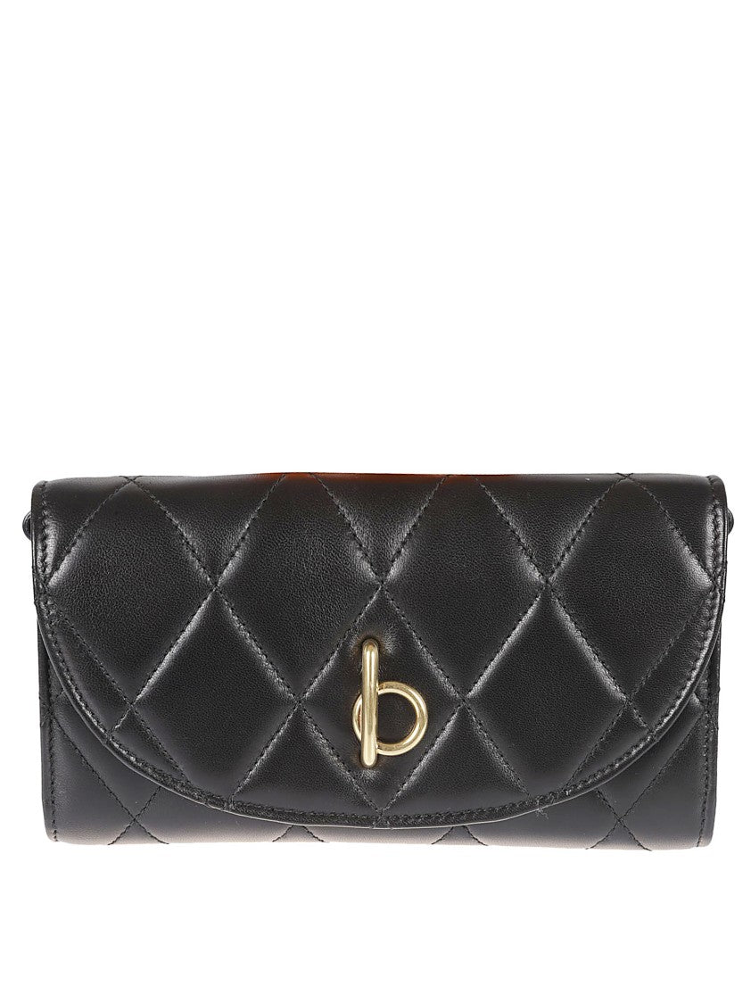 Burberry Quilted Leather Folding Wallet