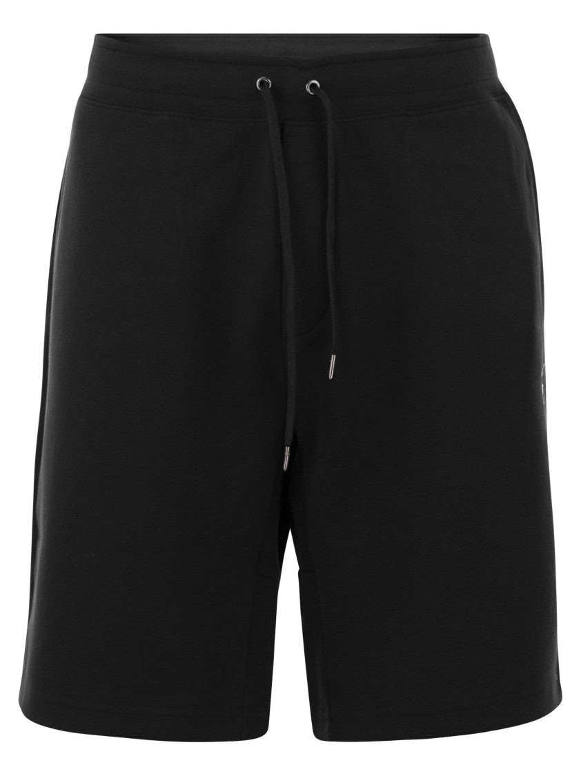 Polo Ralph Lauren Double-Knit Shorts With Embroidered Logo