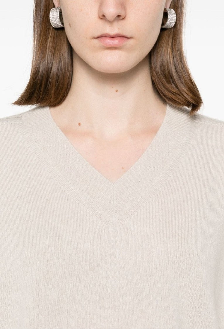 Fabiana Filippi Relaxed Fit V-Neck Sweater