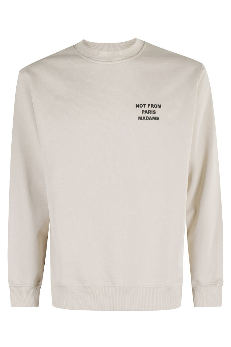 Drôle De Monsieur Slogan Sweatshirt